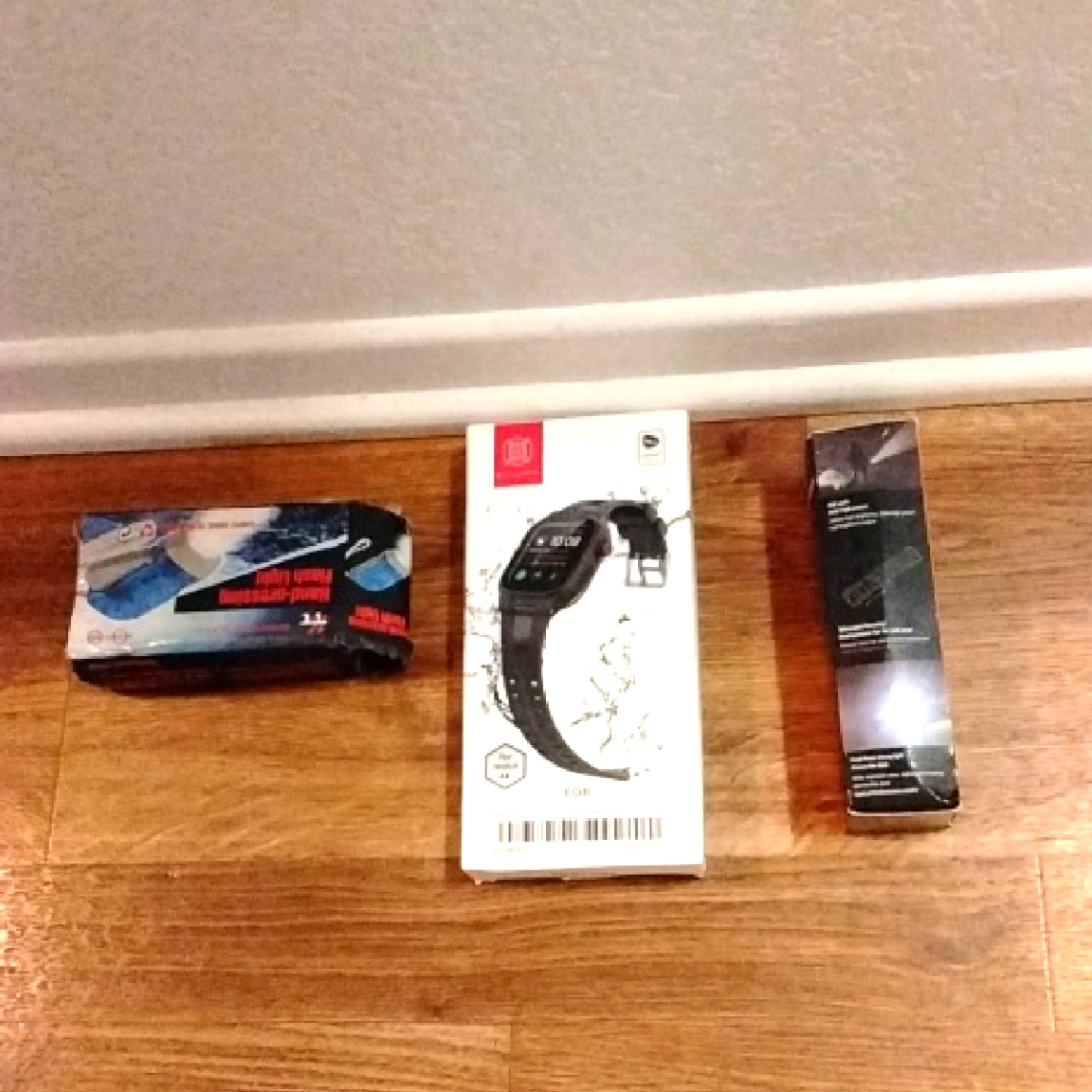 2 Flashlights  One Watch Cover New